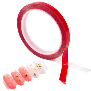 Nail Tips Double Sided Tape Clear Adhesive Waterproof Removable Stickers for Nail Art Press on Nails Nail Display Home Offi