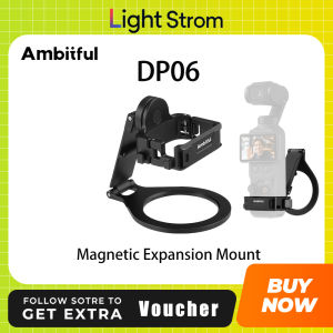 Ambitful DP06 Expansion Mount Powerful Grip for DJI Osmo Pocket 3/Pocket 4