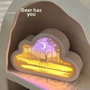 Practical Birthday Gift Cute Night Light for Girls High Aesthetic Value Suitable for Junior High School Friends And 12 Year Old Girls