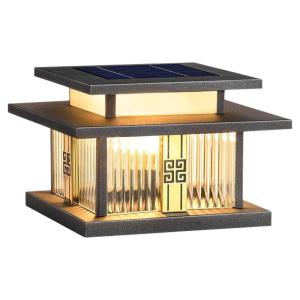 VINCAN | Solar Villa Pillar Light