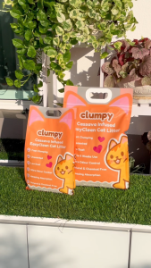 2KG Clumpy EasyClean Premium Mix Cassava Cat Litter with Fast Clumping Low Dust Non-Sticking