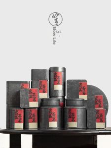 LUOSHENGMANSHENGHUO | Hộp Chứa Trà Kín Đậy Bằng Kim Loại