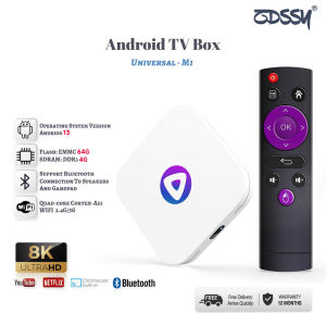ZDSSY H96MAX M1 Smart TV Box Android 13 Rockchip 3528 Quad Core Support 4K Video Decoding BT 4.0 Media Player Set Top Box