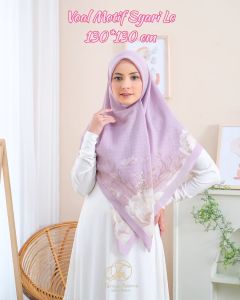 SYARI PREMIUM HIJAB SEGIEMPAT MOTIF TERBARU BAHAN VOAL PREMIUM UK 130x130