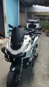 Full Alloy Front Windshield/Alloy Visor HONDA ADV150 V1/ ADV 160 V2 Made in Thailand GT 68