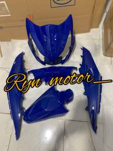 Cover body full halus honda beat fi tahun 2013-2014 biru custom
