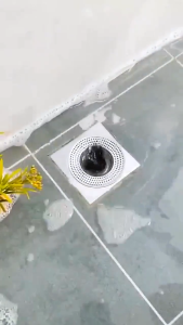 Bịt nắp lọc rác inox nhà tắm MOGEE Giỏ lưới bịt nắp cống chặn rác thoát nước nhanh chống gỉ