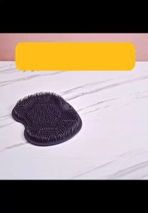 Ready Stock 21x29cm / 23x30cm Anti Slip Stick on Wall Body Back & Foot Scrubber Scrub Shower Massage Pad Silicone Mat Brush Feet Skin Bathroom Bath Lazy Wash Relax Toilet Exfoliating Home Living Household Hostel