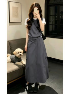 PEIZIXUAN | Korean Style OOTD Half Skirt Set For Summer
