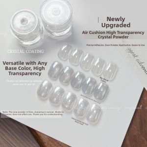 Kasi | Aurora White High-Shine Mirror Nail Powder