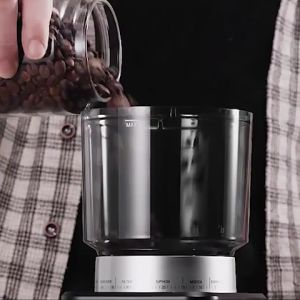 เครื่องบดกาแฟอัตโนมัติ ที่บดกาแฟ เครื่องบดกาแฟ ที่บดเมล็ดกาแฟ Coffee grinder การบด 51ระดับ 1-12 ถ้วย บดได้ดี หน้าจอ LCD แบบสัมผัส Dee CoffeeTH