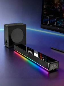 NIUMAN | Wireless Bluetooth & Wired PC Gaming Speaker