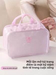 MIRUIDUO | Túi Đựng Mỹ Phẩm Ba Tầng Dung Lượng Lớn