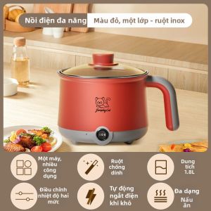 [Phích cắm dẹt] JIFANPAUL | Nồi Điện Mini Đa Năng Để Nấu Mì