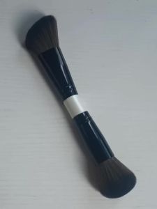 1Pc Double‑ended Contour Makeup Brush Slope & Round Head Cosmetic Brush For Face Contouring Bronzer Highlighter Blush Make‑up Be
