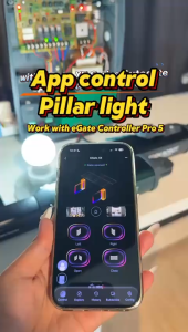 Eden Robot Official🔷 eCube Mini Relay - App Control Smart Pillar Light | Tuya App/SmartLife App