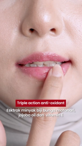 lip scrub untuk bibir hitam dan kering lip scrub sr12 membantu mengembalikan kesehatan bibir