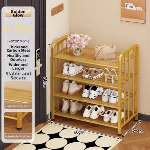 XUANXISHI | Household Door Multi-layer Reinforced Steel Shoe Rack