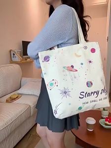 Women Student Tote Bag Canvas
