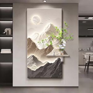 RUIBAHAO | Scenic High-end Foyer Decorative Painting