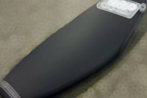 JRP FLAT SEAT YAMAHA MIO SPORTY / MIO AMORE DRY CARBON WITH RUBBERIZE LOGO (ORIG THAILAND MADE)