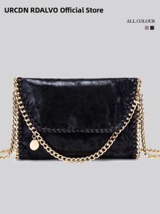 URCDN RDALVO | Premium Leather Textured Casual Large Capacity Versatile Commuter Women Shoulder Crossbody Bag