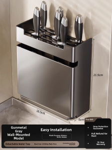 B&W | Stainless Steel Kitchen Storage Rack Organizer