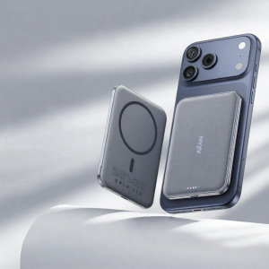AXAN | Airplane Portable Magnetic Fast Charging Wireless Thin Lightweight Power Bank 10000mAh
