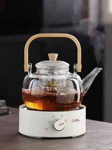 800W electric ceramic stove tea maker for household mini kitchen electric ceramic stove for constant temperature coffee heating ceramic stove for automatic power-off