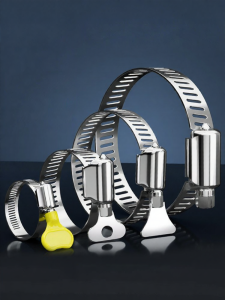 TIANZHUOJINSHU | 304 Stainless Steel Hand Tightenable Hose Clamp