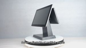 เครื่องขายหน้าร้าน POS Computer All in One จอสัมผัส 15.6" Touch Screen POS All-in-One POS Window Core i5 Ram 8GB SSD 256GB Window10 มีทั้งแบบ 1 จอ และแบบ 2 จอ