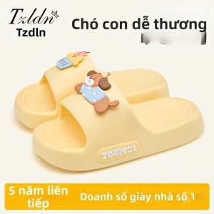 TZLDN | Dép Tắm Trong Nhà Đế Dày Hình Thú Cartoon