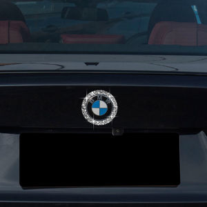 Applicable to BMW Car Logo 330i X5 Change Decoration X1x6 1 Series 5 Series 3 Series 320Li 525 Stylish Car Diamond Inlaid Sticker
