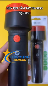 Đèn Pin Cầm Tay DP-9153 (3W) Chế Độ Sáng Mạnh/Yếu Tiện Dụng Dễ Sử Dụng