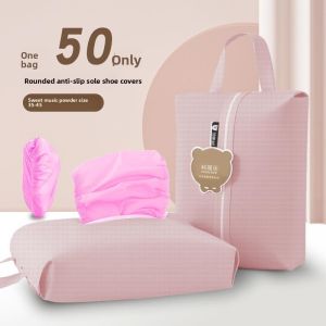 MONLEYTA | Disposable Shoe Covers Non-Woven Fabric Thickened Slip-Resistant Wear-Resistant Waterproof Home Indoor New Style Server Room Special Thick Foot Covers