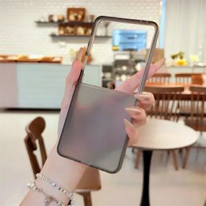 szhaiyu | Transparent Phone Case for Samsung Galaxy Z Flip 8 7 6 5 4 3 Flip7 FE Flip6 Flip5 Flip4 Flip3 5G Shockproof Protective Shell