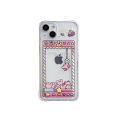 Cute Star Kirby Phone Case for iPhone 14/13 pro Max 11 Insertable Card Protective Shell Transparent Anti-Fall XR pro Card Holder Cover. 