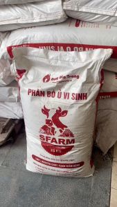 Phân bò hữu cơ vi sinh Sfarm 25kg