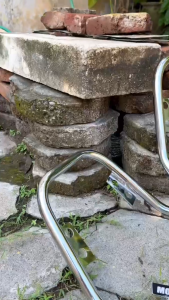 BEGEL BEHEL BELAKANG GL125 GL100 TAHUN TUA SUDAH CHROME