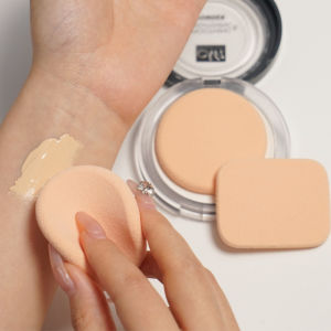 Mini Small Beauty Blender Makeup Special Makeup Powder Puff Wet Dual-Use Square round Powder Puff Studio Professional Puff
