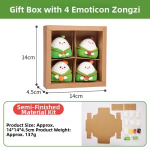 QIWEILANG | DIY Childrens Clay For Dragon Boat Festival