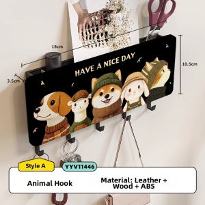 RUIDEDAN | Invisible Hook Wall-Mounted Key Holder