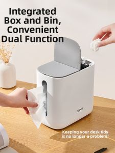 ecoco | Two-in-one Trash Can Paper Towel Dispenser