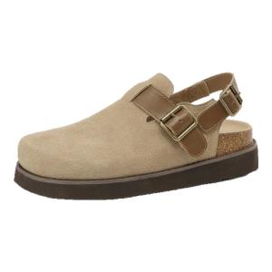 Daphne | Genuine Leather Retro Birkenstocks Flat