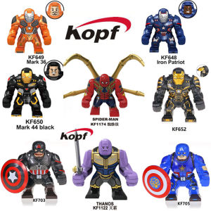 Spiderman Building Blocks Kf1174 Kf648 Kf703 Kf1122 Childrens Toys Educational Toys Plastic Material Cognitive Dominoes