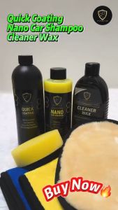 【CP CAR Detailer】Car Wash + Car Coating + Cleaner Wax Car Shampoo Remove Stain Car Wax Car Polish Set