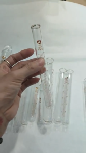 (Siêu lớn) Ống nghiệm thủy tinh chịu nhiệt trơn không nắp nút thí nghiệm