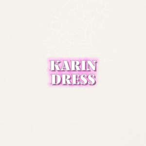 Gamis Simple dan Elegan Karin Dress BO Bahan Crinkle Mix Ceruty Dress Kondangan Terbaru 2023