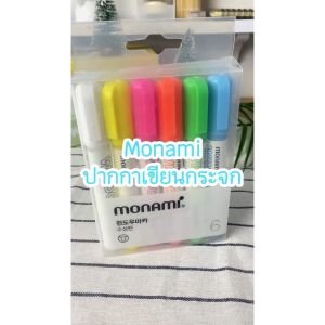 Monami ปากกามาร์คเกอร์เขียนกระจกลบได้ รู่น Windows Marker ชุด 6C