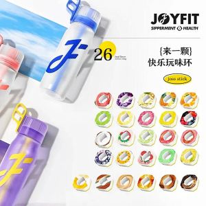 Joyfit Playful Ring Extracted Fragrance Fruit 0 Calorie 0 Sugar Scents Universal Flavor Fragrance Ring Beverage Straw Accessory